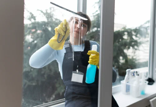 Nettoyage de vitres intérieures et extérieures à Chaumes-en-Brie